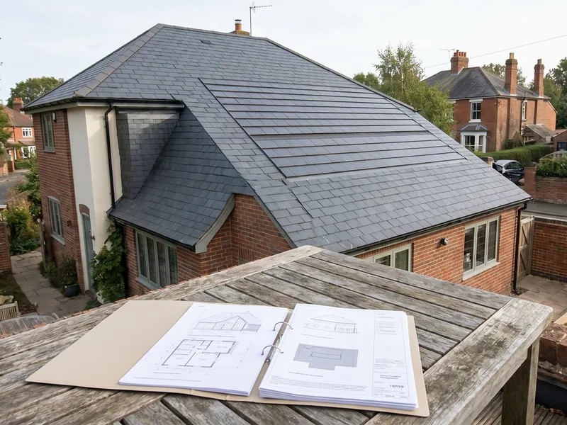 Solar roof tiles and planning permission for UK homeowners