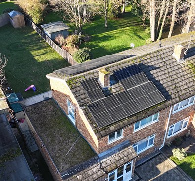 SolarTyle integrated roof installation in Maidstone