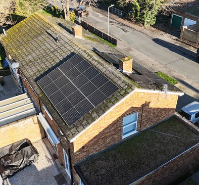 Maidstone SolarTyle roof detail