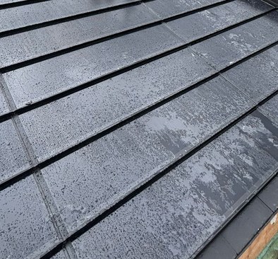 Weltje Road, London integrated solar roof detail