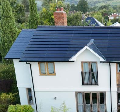 Design integration of SolarTyle roof in Surrey Hills